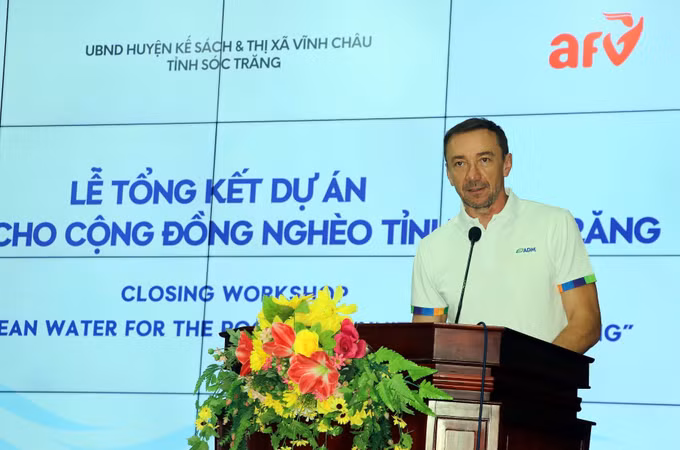 Sóc Trăng: Thêm nhiều hộ gia đình khó khăn được sử dụng nước sạch ảnh 1
