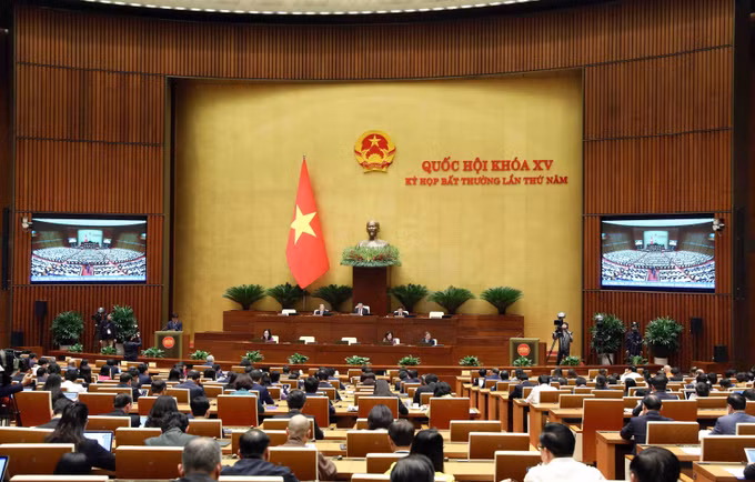 Thông cáo báo chí số 1, Kỳ họp bất thường lần thứ 5, Quốc hội khóa XV ảnh 1