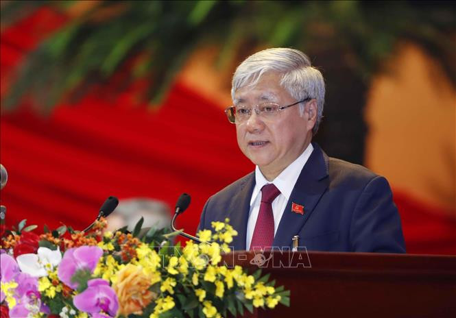 Ông Đỗ Văn Chiến giữ chức Chủ tịch Ủy ban Trung ương Mặt trận Tổ quốc Việt Nam khóa IX, nhiệm kỳ 2019 - 2024. Ảnh: TTXVN Ông Đỗ Văn Chiến giữ chức Chủ tịch Ủy ban Trung ương Mặt trận Tổ quốc Việt Nam ảnh 2