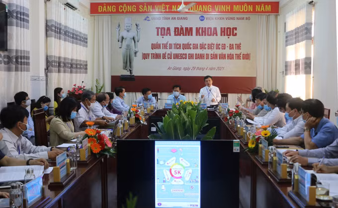 Khu di tích Óc Eo – Ba Thê chứa đựng nhiều giá trị nổi bật toàn cầu ảnh 1
