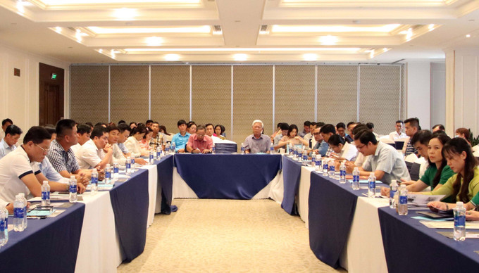 Các đại biểu dự buổi tập huấn. Ảnh: Kim Há-TTXVN Nâng cao năng lực tham gia xây dựng, phát triển sản phẩm OCOP ảnh 2
