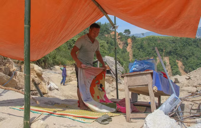 Chung tay khắc phục hậu quả thiên tai nơi tâm lũ Xuân Minh ảnh 4