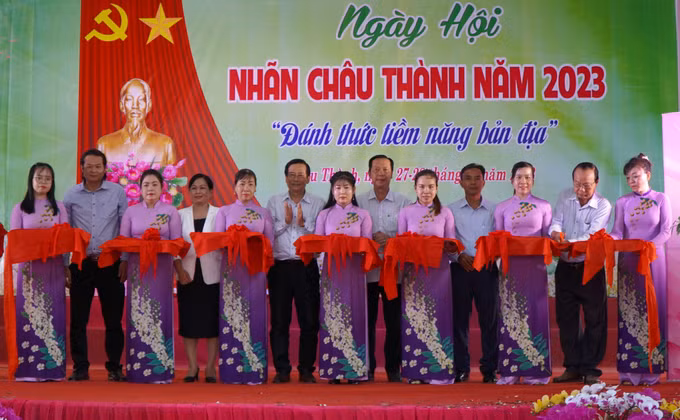 Lần đầu tiên tổ chức Ngày hội Nhãn Châu Thành (Đồng Tháp) ảnh 1