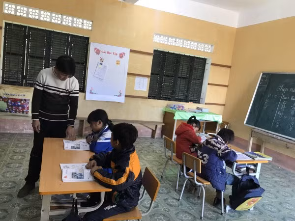Mô hình lớp ghép giúp học sinh dân tộc thiểu số ở Cao Bằng tự tin tiếp cận tri thức ảnh 1