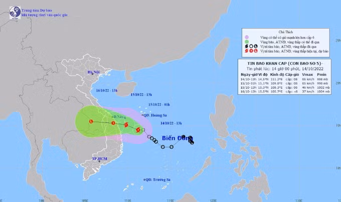 Áp thấp nhiệt đới mạnh lên thành bão SONCA ảnh 1