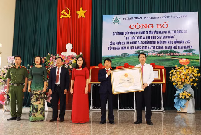 “Tri thức trồng và chế biến chè Tân Cương” - Di sản Văn hóa phi vật thể Quốc gia ảnh 2