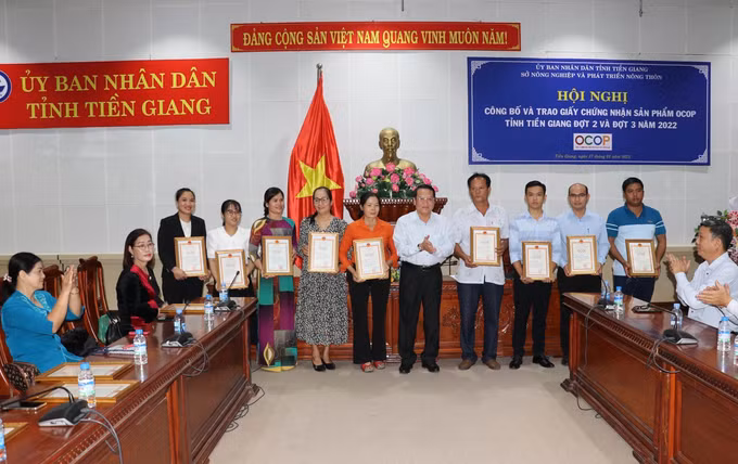 Tiền Giang kết nối thị trường, phát huy sản phẩm đạt OCOP cấp tỉnh ảnh 1