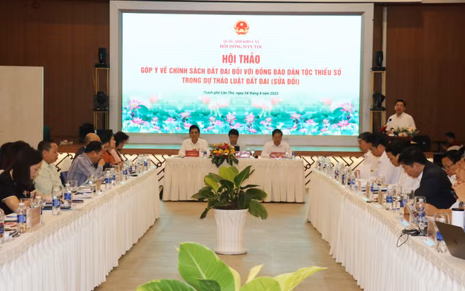 Góp ý Dự thảo Luật Đất đai (sửa đổi): Thực hiện tốt chính sách hỗ trợ đất đai đối với đồng bào dân tộc thiểu số ảnh 4