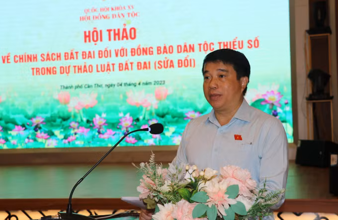 Góp ý Dự thảo Luật Đất đai (sửa đổi): Thực hiện tốt chính sách hỗ trợ đất đai đối với đồng bào dân tộc thiểu số ảnh 1