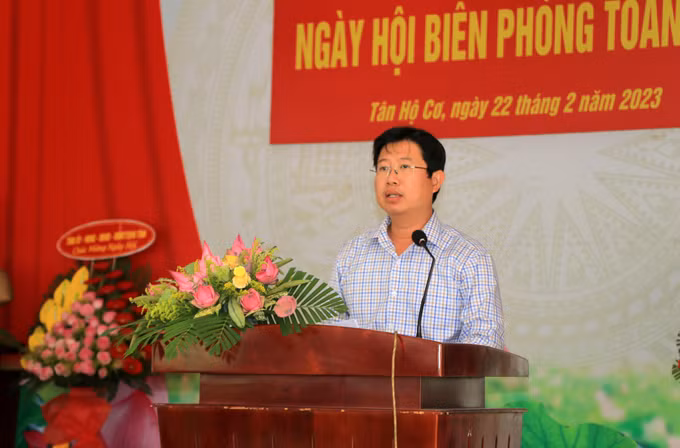 Bộ đội biên phòng Đồng Tháp gắn nhiệm vụ bảo vệ biên giới với phát triển kinh tế - xã hội ảnh 1