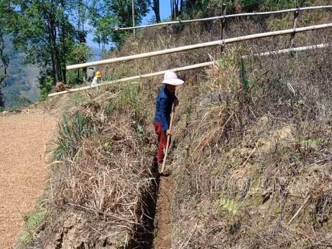 Hạn hán kéo dài, người dân vùng cao Lào Cai gặp nhiều khó khăn ảnh 3