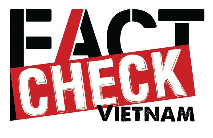 Logo tài khoản Factcheckvn trên mạng xã hội TikTok hướng giới trẻ vào cuộc chiến chống tin giả. Ảnh: TTXVN Dự án chống tin giả của Thông tấn xã Việt Nam đoạt giải thưởng báo chí quốc tế ảnh 2