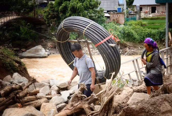 Hỗ trợ tỉnh Yên Bái khắc phục hậu quả thiên tai ảnh 10