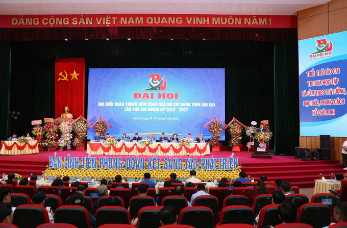 Quang cảnh đại hội. Ảnh: Quốc Khánh - TTXVN Khơi dậy khát vọng xây dựng Lào Cai trở thành tỉnh phát triển của cả nước ảnh 2