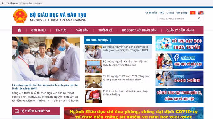 Bộ Giáo dục và Đào tạo cảnh báo thông tin giả mạo về Kỳ thi tốt nghiệp Trung học Phổ thông năm 2022 ảnh 1
