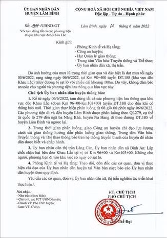 Tuyên Quang: Tạm dừng các phương tiện đi qua khu vực đèo Khau Lắc ảnh 4