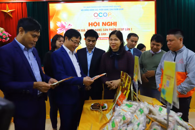 Hà Nội đánh giá, phân hạng sản phẩm OCOP của huyện Đông Anh ảnh 1