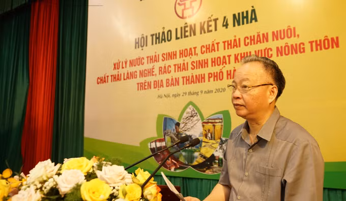 Hội thảo liên kết 4 nhà bàn giải pháp xử lý môi trường nông thôn Hà Nội ảnh 10