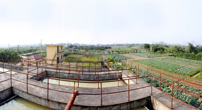 Hệ thống trạm bơm cấp nước phục vụ vùng sản xuất rau an toàn của xã Yên Mỹ, huyện Thanh Trì. Hà Nội xây dựng nông thôn mới văn minh, hiện đại ảnh 9