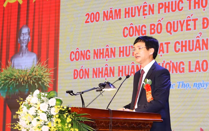 Phúc Thọ xây dựng nông thôn mới giàu đẹp, văn minh, hiện đại ảnh 2