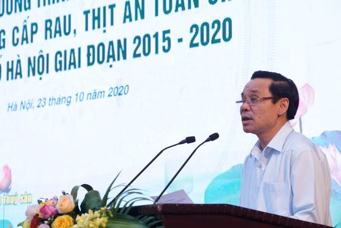 Hà Nội tổ chức tổng kết chương trình phối hợp phát triển chuỗi cung cấp rau, thịt an toàn giai đoạn 2015 - 2020 ảnh 6