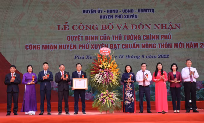 Phú Xuyên xây dựng nông thôn mới theo hướng nâng cao, kiểu mẫu ảnh 1