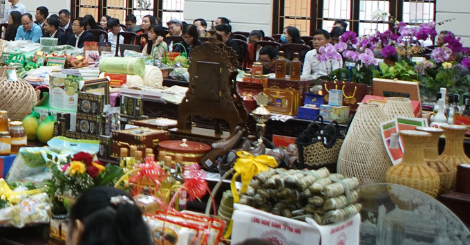 Sản phẩm được giới thiệu tại Hội nghị đánh giá, phân hạng sản phẩm OCOP thành phố Hà Nội năm 2020 (lần thứ nhất). Hà Nội gắn sao cho 334 sản phẩm OCOP ảnh 5