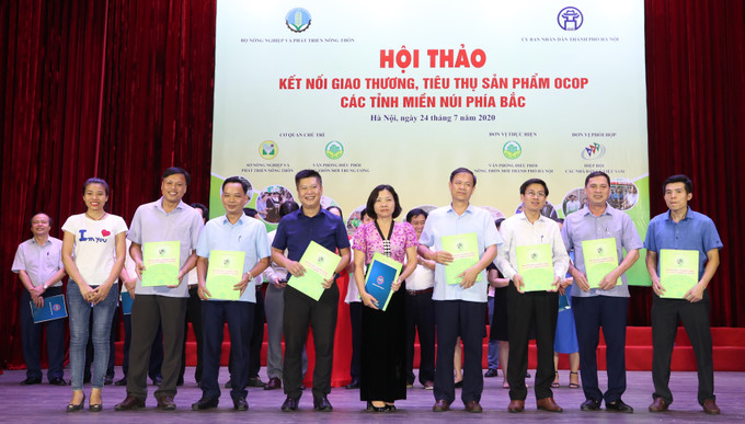 Hội thảo Hà Nội kết nối giao thương, tiêu thụ sản phẩm OCOP với các tỉnh miền núi phía Bắc ảnh 14