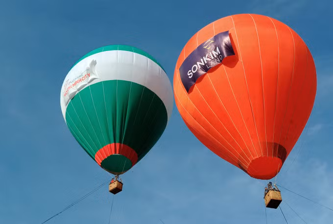 Thành phố Hồ Chí Minh rực rỡ sắc màu trong ngày hội Khinh khí cầu ảnh 10