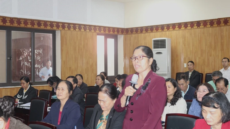 Cử tri vùng cao mong 'đại biểu nói đi đôi với làm'