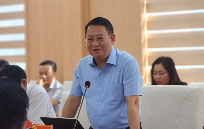 Ông Hoàng Anh Tuấn, Bí thư Đảng ủy xã Tiến Thắng (Hà Nội).