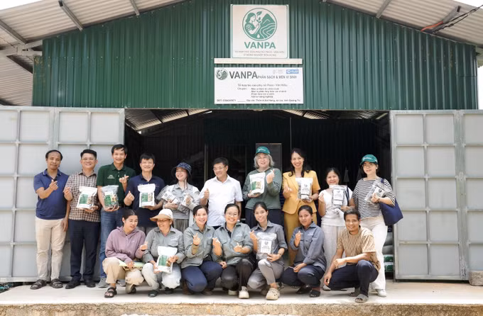 Mô hình VANPA - sáng kiến sinh kế xanh do phụ nữ làm chủ (xã Lìa, tỉnh Quảng Trị) đang từng bước tạo sinh kế bền vững cho người dân vùng dễ bị tổn thương bởi thiên tai.