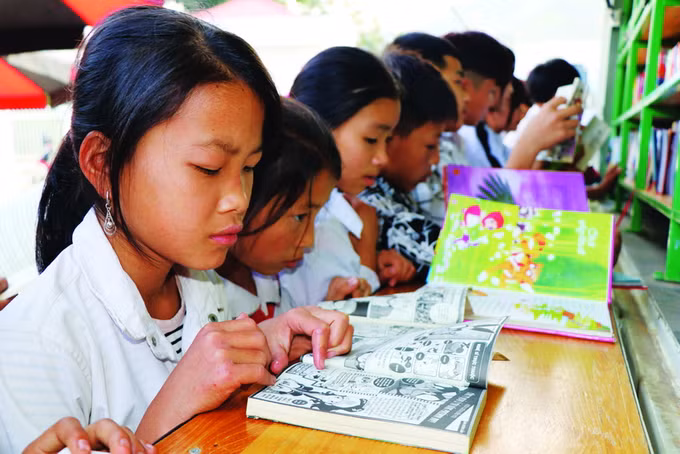 Văn hóa đọc đến với học sinh vùng cao biên giới ảnh 3