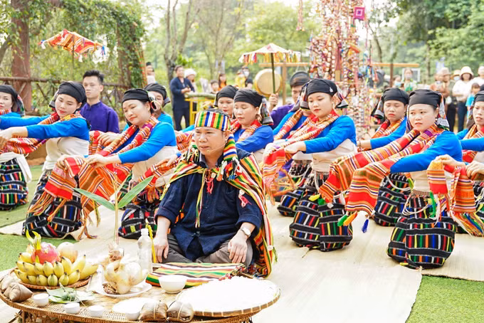 Tái hiện Lễ Chá Mùn của người Thái đen (Thanh Hóa) ảnh 1