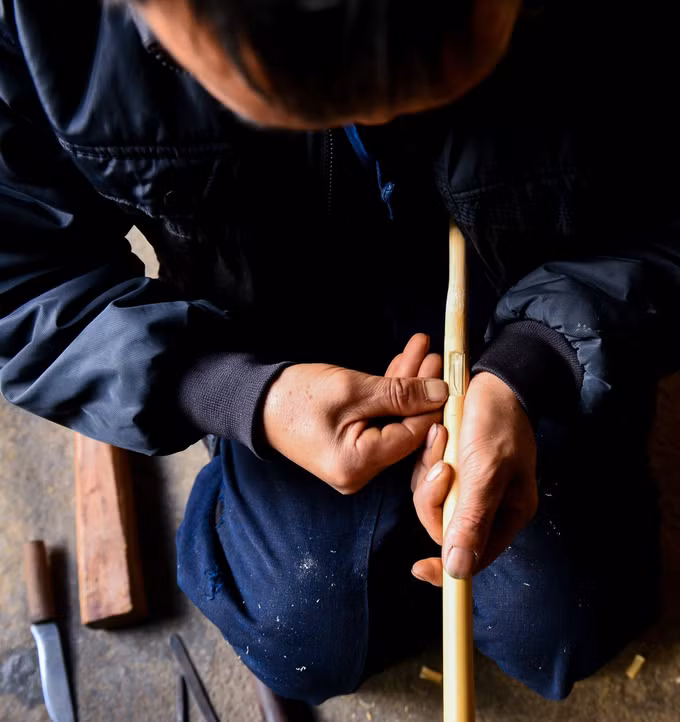 Nghệ thuật chế tác khèn Mông ở vùng Cao nguyên đá Hà Giang ảnh 6