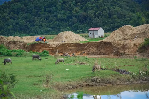 Điện Biên: Cát tặc hoành hành sông Nậm Rốm
