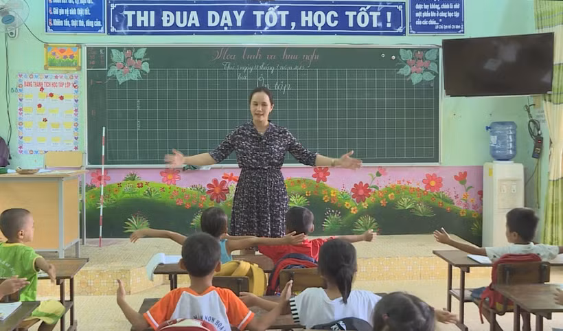 Tăng cường dạy tiếng Việt cho học sinh đồng bào dân tộc thiểu số ở Quảng Ngãi