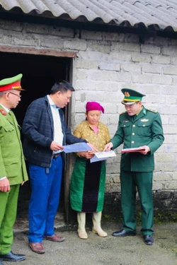 Giữ vững an ninh trật tự cho cuộc bầu cử nơi vùng biên