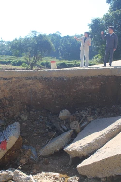 75 ngầm tràn miền núi Thanh Hóa hư hỏng, xuống cấp