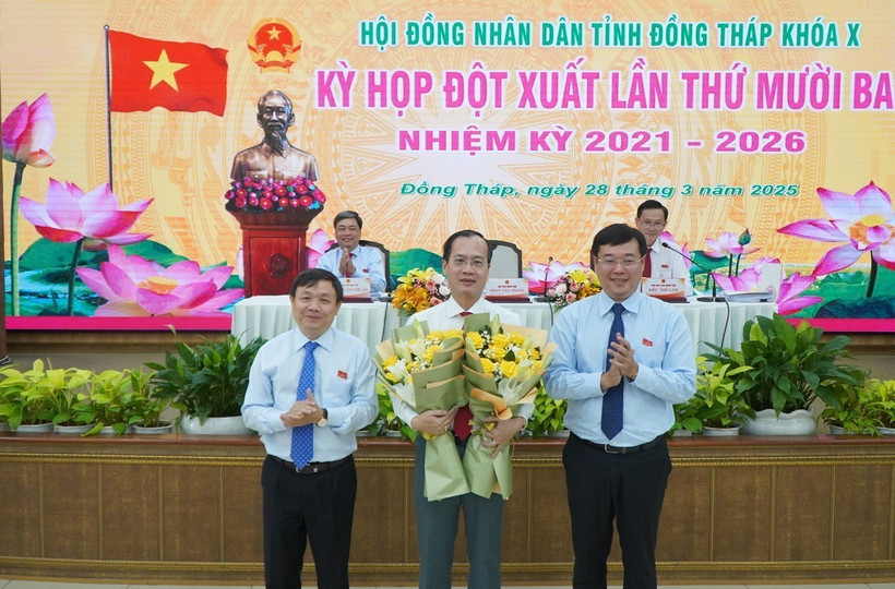 Ông Trần Trí Quang được bầu làm Chủ tịch UBND tỉnh Đồng Tháp