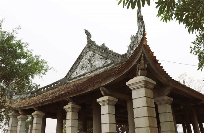 Nét cổ kính, thâm nghiêm và trầm mặc của đình Sừng. Ảnh: Xuân Tiến - TTXVN potal-nghe-an-kien-truc-co-doc-dao-cua-dinh-sung-o-mien-dat-lang-thanh-7805812.jpg