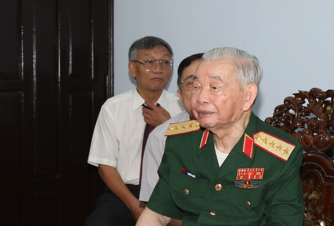 Đại tướng Nguyễn Quyết. Ảnh: TTXVN daituongnguyenquyet.jpg