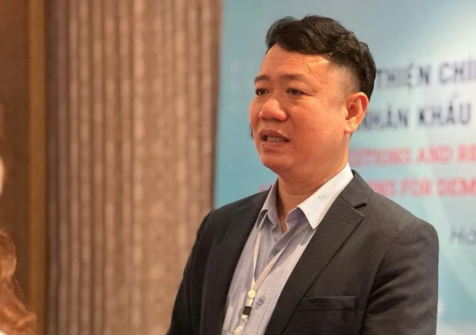 Ông Lê Thanh Dũng, Cục trưởng Cục Dân số (Bộ Y tế). Ảnh:vietnamplus.vn lethanhdung.png