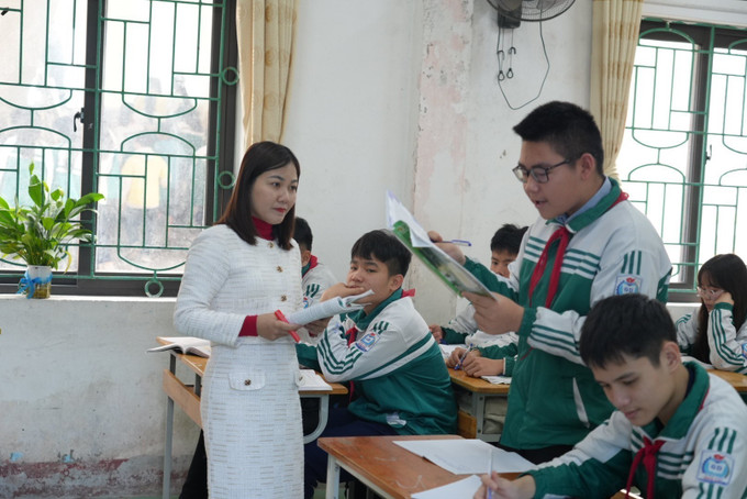Sau tết Nguyên đán, phần lớn các trường THCS và THPT trên địa bàn tỉnh Nghệ An đã ngừng dạy thêm ở trường. Ảnh: Bích Huệ - TTXVN potal-nhieu-truong-hoc-tai-nghe-an-dung-day-them-hoc-them-theo-thong-tu-29-7854583.jpg