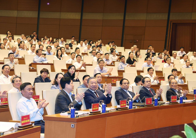 Lãnh đạo, nguyên lãnh đạo Đảng, Nhà nước dự hội nghị. Ảnh: Thống Nhất – TTXVN potal-hoi-nghi-quan-triet-trien-khai-nghi-quyet-hoi-nghi-lan-thu-11-trung-uong-dang-khoa-xiii-7974881.jpg