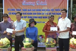 Sắc Xuân trên vùng đất đồng bào thiểu số nghèo Tiểu khu 119