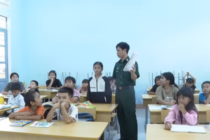 Mô hình hiệu quả hỗ trợ học trò nghèo vùng biên giới