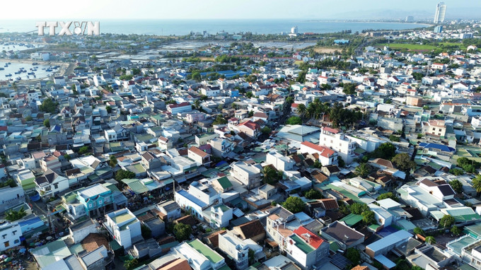Một góc huyện nông thôn mới Ninh Hải, tỉnh Ninh Thuận. Ảnh: Nguyễn Thành – TTXVN vna_potal_ninh_thuan_xay_dung_nong_thon_moi_dam_bao_tinh_kha_thi_hieu_qua_7266692.jpg