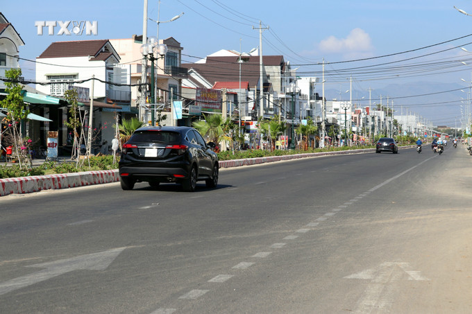 Một góc xã nông thôn mới nâng cao An Hải (Ninh Phước, Ninh Thuận). Ảnh: Nguyễn Thành – TTXVN vna_potal_ninh_thuan_xay_dung_nong_thon_moi_dam_bao_tinh_kha_thi_hieu_qua_7266694.jpg