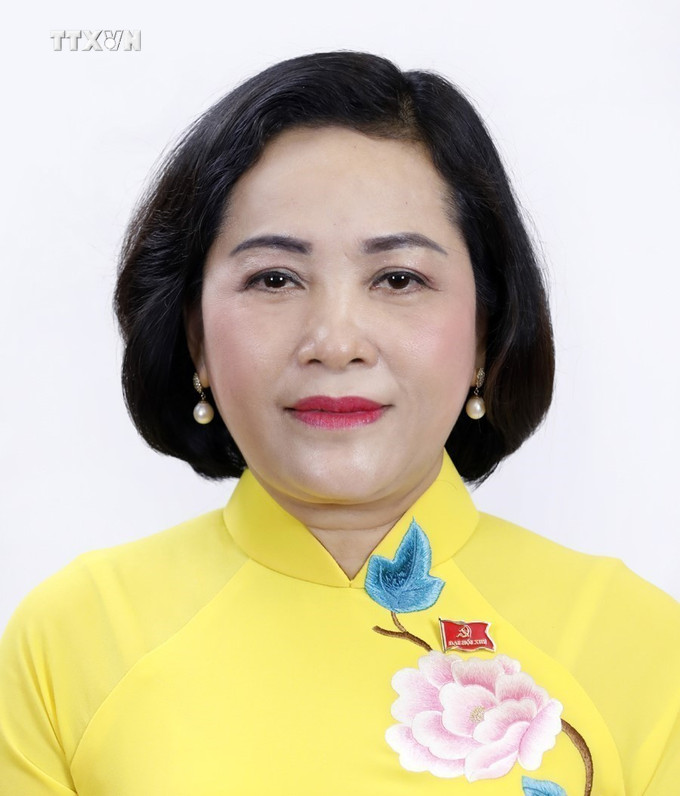 Bà Nguyễn Thị Thanh, Uỷ viên Trung ương Đảng, Phó Chủ tịch Quốc hội. Ảnh: TTXVN vna_potal_quoc_hoi_bau_phe_chuan_mot_so_chuc_danh_trong_quoc_hoi_va_chinh_phu__7416722.jpeg